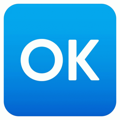 Ok Button Symbols GIF - Ok Button Symbols Joypixels GIFs