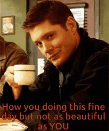 wink dean winchester how you doing this fine