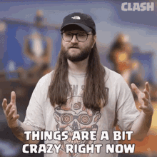 Things Are A Bit Crazy Right Now Drew GIF - Things Are A Bit Crazy Right Now Drew Clash Royale GIFs