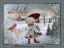 Snowy Its Cold Outside GIF - Snowy Its Cold Outside Warm Greetings GIFs