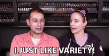 I Just Like Variety Difference GIF - I Just Like Variety Difference Variety GIFs