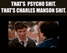 Superbad Psycho GIF - Superbad Psycho Charles Manson GIFs