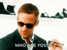 Who Are You I Dont Know You GIF - Who Are You I Dont Know You Shades GIFs