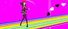 Persona4 Rise Kujikawa GIF - Persona4 Rise Kujikawa Dance GIFs