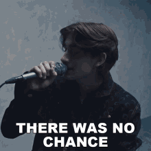 There Was No Chance Johnny Orlando GIF - There Was No Chance Johnny Orlando Someone Will Love You Better Song GIFs