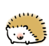 Cute Hedgehog Sticker - Cute Hedgehog Cartoon Stickers