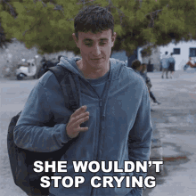 She Wouldnt Stop Crying Will GIF - She Wouldnt Stop Crying Will The Lost Daughter GIFs
