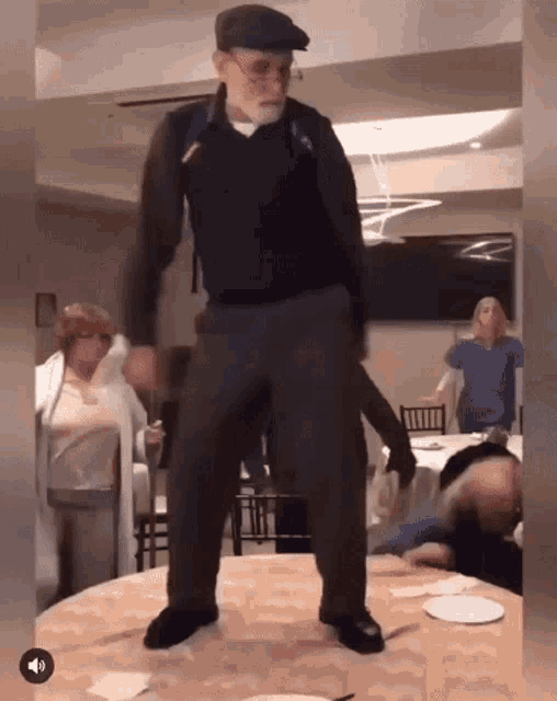 Dancing Flossing GIF - Dancing Flossing Old Man - Discover & Share GIFs