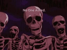 Skeleton Meme No One Asked GIF - Skeleton Meme No One Asked Pov No One Asked GIFs