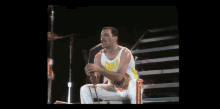 Freddie Mercury Hot GIF - Freddie Mercury Hot Hammer To Fall GIFs