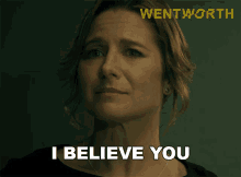 I Believe You Bridget Westfall GIF - I Believe You Bridget Westfall Wentworth GIFs
