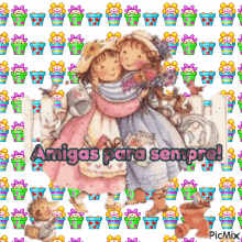Amiga Friend GIF - Amiga Friend Hug GIFs