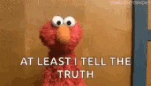 Elmo Shrug GIF - Elmo Shrug I Tell The Truth GIFs