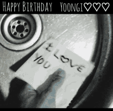 Yoongi Happy Birthday GIF - Yoongi Happy Birthday Suga GIFs