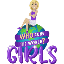 who runs the world girls woman power joypixels girl power