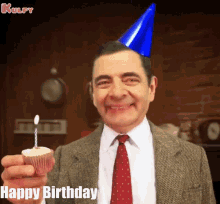 Happy Birthday Birthday Wishes GIF - Happy Birthday Birthday Wishes Mr Bean Birthday Wishes GIFs
