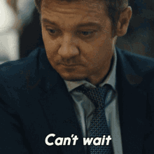 Cant Wait Mike Mclusky GIF - Cant Wait Mike Mclusky Jeremy Renner GIFs