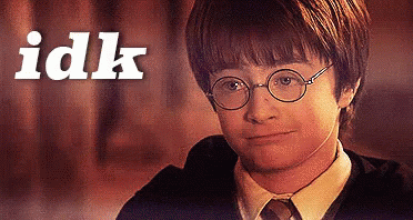 I Don'T Know GIF - Harry Potter I Dont Know Shrugs - Discover & Share GIFs