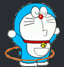 Doraemon Working Out GIF - Doraemon Working Out Hula Hoop GIFs