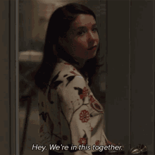 Hey Were In This Together Marissa Gold GIF - Hey Were In This Together Marissa Gold The Good Fight GIFs