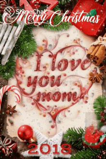 I Love You Mom 2018 GIF - I Love You Mom 2018 मेरीक्रिसमस GIFs