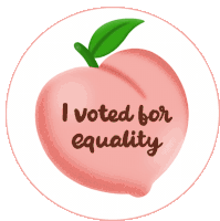 I Voted For Equality Voter Sticker - I Voted For Equality I Voted Vote Stickers
