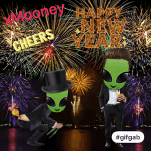 Happy New Year Aliens GIF - Happy New Year Aliens Alien GIFs