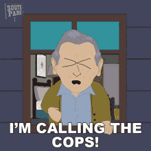 Im Calling The Cops South Park GIF - Im Calling The Cops South Park S17e8 GIFs