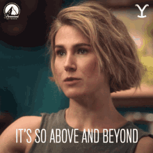 Its So Above And Beyond Jen Landon GIF - Its So Above And Beyond Jen Landon Teeter GIFs