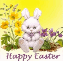 Happy Easter Easter Bunny GIF - Happy Easter Easter Bunny GIFs