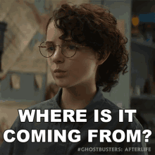Where Is It Coming From Phoebe GIF - Where Is It Coming From Phoebe Mckenna Grace GIFs