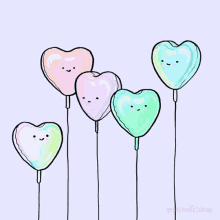 Balloons Heart GIF - Balloons Heart GIFs