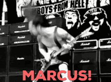 Marcus Head Banging GIF - Marcus Head Banging Guitar Playing GIFs