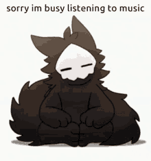 Puro Sorry Im Listening To Music GIF - Puro Sorry Im Listening To Music Changed GIFs
