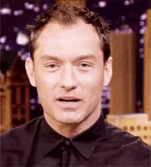 Jude Law Tongue GIF - Jude Law Tongue Weird Face GIFs