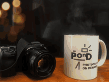 pond photographers on demand cup camera