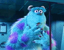 Sulley Faint GIF - Sulley Faint Monsters Inc GIFs