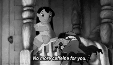 Lilo And Stitch No More Caffeine For You GIF - Lilo And Stitch No More Caffeine For You Caffeine GIFs