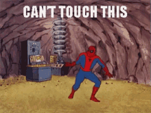 Spiderman I Cant Touch This GIF - Spiderman I Cant Touch This GIFs