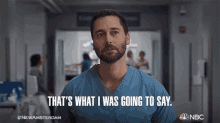 Thats What I Was Going To Say Dr Max Goodwin GIF - Thats What I Was Going To Say Dr Max Goodwin New Amsterdam GIFs