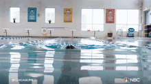 Swimming Dr Ethan Choi GIF - Swimming Dr Ethan Choi Chicago Med GIFs