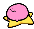 Kirby Spinning Sticker - Kirby Spinning Stickers