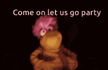 Come On Lets Go Party Muppet GIF - Come On Lets Go Party Muppet Happy GIFs