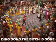 Ding Dong Gone GIF - Ding Dong Gone Celebrate GIFs