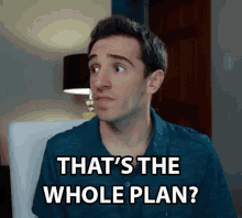 Thats The Whole Plan Anthony Mennella GIF - Thats The Whole Plan Anthony Mennella Culter35 GIFs