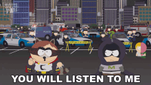 You Will Listen To Me The Coon GIF - You Will Listen To Me The Coon Eric Cartman GIFs