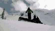 Snow Flop GIF - Belly Flop Snow Vacation GIFs