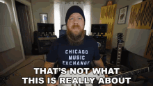 Thats Not What This Is Really About Ryan Bruce GIF - Thats Not What This Is Really About Ryan Bruce Riffs Beards And Gear GIFs