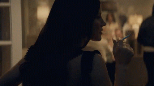 Jessica Chastain Mollys Game GIF - Jessica Chastain Mollys Game Smoking - D...