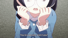 Monogatari Youre Pervert Arent You GIF - Monogatari Youre Pervert Arent You Anime GIFs